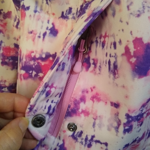 Pink Print Soft Shell Jacket - Picture 6 of 8